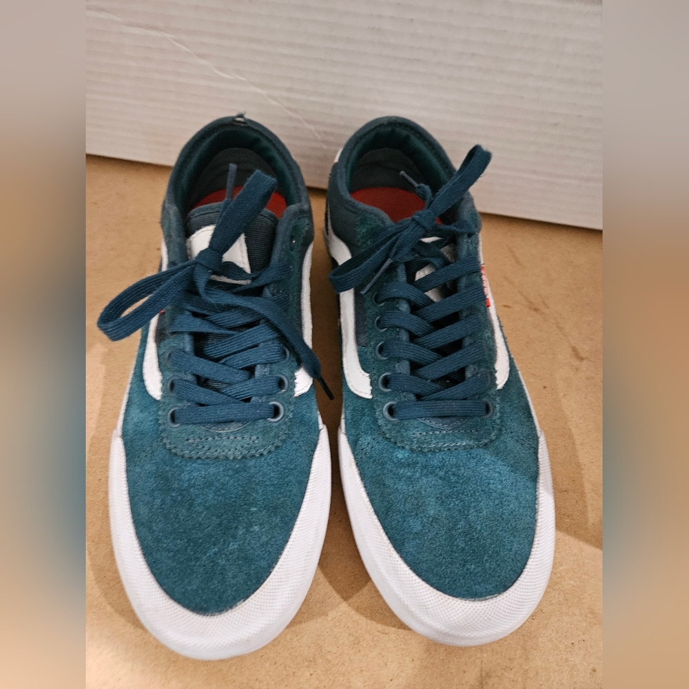 Vans Chima Ferguson Pro 2 Canvas Suede Skate shoes Mens Size 7.5 (Bin17